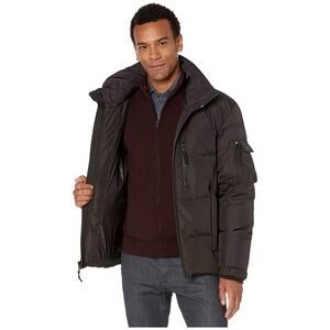 S13 • Sierra Parka Down Jacket quilted puffer black winter coat insulated